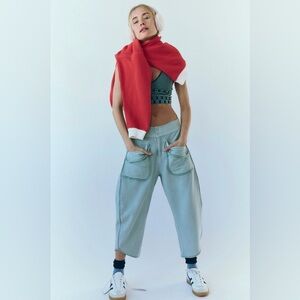 NWOT Free People Movement Timko Pants In Spanish Moss